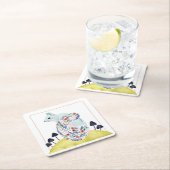 Vrienden van Clementine | Folkkunsteekhoorn Kartonnen Onderzetters (Insitu)