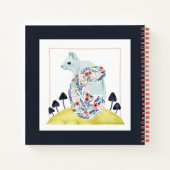 Vrienden van Clementine | Folkkunsteekhoorn Notitieboek (Achterkant)