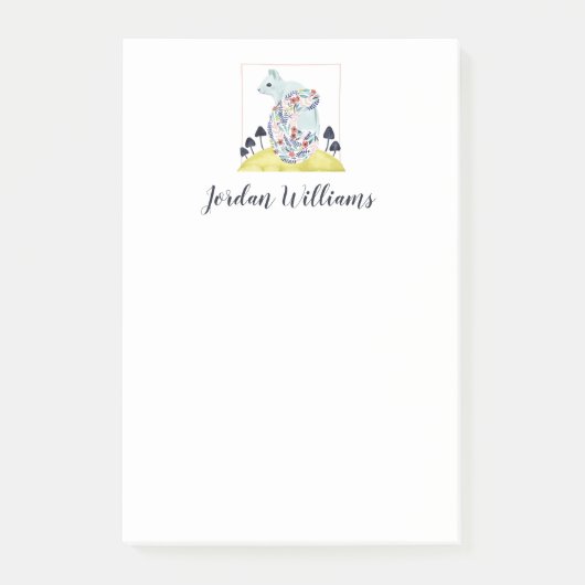 Vrienden van Clementine | Folkkunsteekhoorn Post-it® Notes (Voorkant)