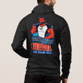 Vrienden van de Devil Jacket Hoodie (Achterkant)