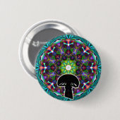 Vrienden van de paddenstoel Button (Voorkant /achterkant)