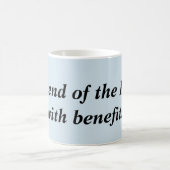 Vrienden van de peul (met voordelen) koffiemok (Center)