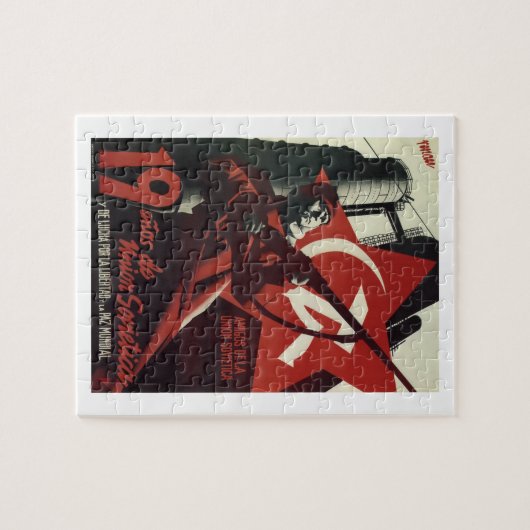 Vrienden van de Sovjet-Unie_Propaganda Poster Legpuzzel (Horizontaal)