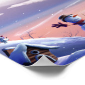 Vrienden van de vorst: Een winterWonderland Hideaw Poster (Hoek)