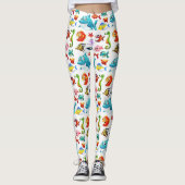 vrienden van de Zee Leggings (Voorkant)