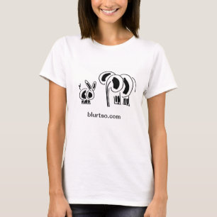 vrienden van donkey en olifant t-shirt