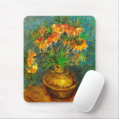 Vrienden van een koperen Vase Van Gogh Fine Art Muismat (Met muis)