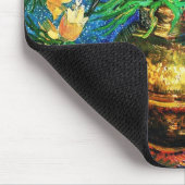 Vrienden van een koperen Vase Van Gogh Fine Art Muismat (Hoek)