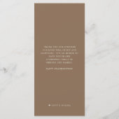 Vrienden van een Veer | Menu Friendsgiving (Achterkant)