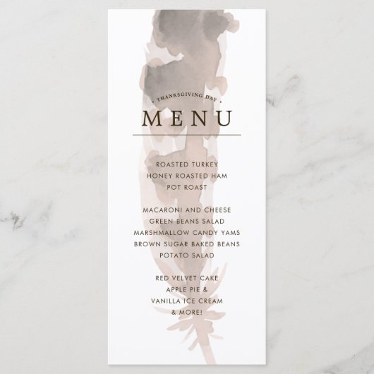 Vrienden van een Veer | Menu Friendsgiving (Voorkant)