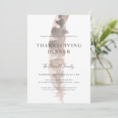 Vrienden van een veertje | Thanksgiving Potluck Kaart (Staand voorkant)