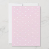 Vrienden van Galentine's Day Girl Brunch Pink Hear Kaart (Achterkant)