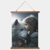 Vrienden van het wild hangend wandkleed (Voorkant)