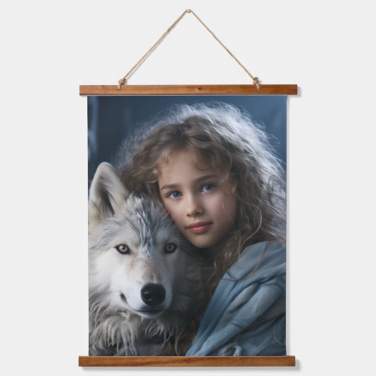 Vrienden van het wild hangend wandkleed (Voorkant 3)