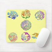 Vrienden van het Zee Mousepad Muismat (Met muis)