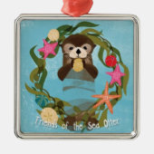 Vrienden van het Zee Otter Holiday Ornament (Voorkant)