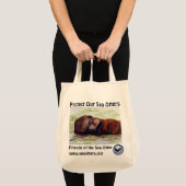 Vrienden van het Zee Otter Organic Cotton Tas (Voorkant (product))