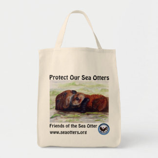 Vrienden van het Zee Otter Organic Cotton Tas