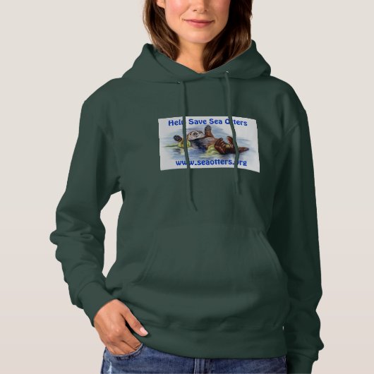 Vrienden van het Zee Otter Women's Sweatshirt (Voorkant)