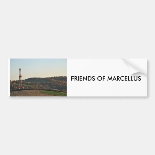 VRIENDEN VAN MARCELLUS BUMPERSTICKER (Voorkant)