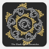 Vrienden van Philip Square Sticker (Voorkant)