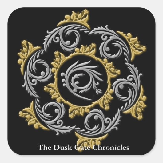 Vrienden van Philip Square Sticker (Voorkant)