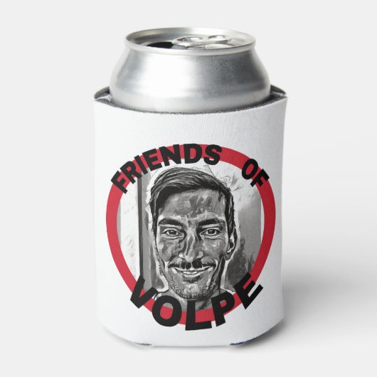 Vrienden van Volpe kunnen gezellig zijn Blikjeskoeler (Blikje Voorkant)