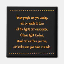 Vrienden verlichten de weg