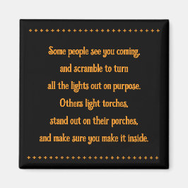 Vrienden verlichten de weg magneet