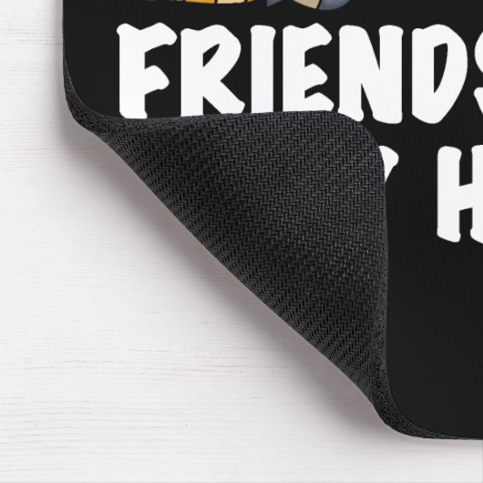 Vrienden Verwarm mijn hart! Muismat (Hoek)