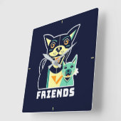 Vrienden Vierkante Klok (Hoek)