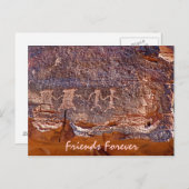 Vrienden voor altijd briefkaart (Voorkant / Achterkant)