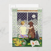 Vrienden voor altijd briefkaart (Voorkant / Achterkant)