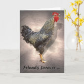 Vrienden voor altijd. kaart (Gele Bloem)