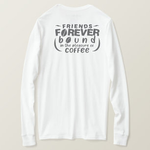 Vrienden voor altijd koffie t-shirt