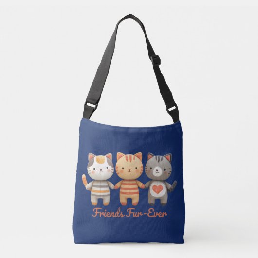 Vrienden Voor Altijd Mooie Katten Tas (Voorkant)
