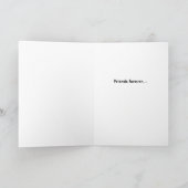 Vrienden voor altijd - Wenskaart Kaart (Binnen)