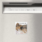 Vrienden voor het leven. magneet (Insitu (Vaatwasser))