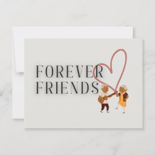 Vrienden voor het Leven: Muziekansichtkaart Briefkaart