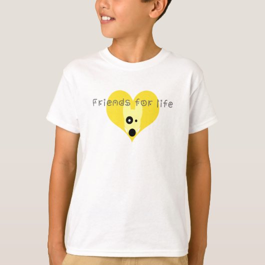 Vrienden voor het leven t-shirt (Voorkant)