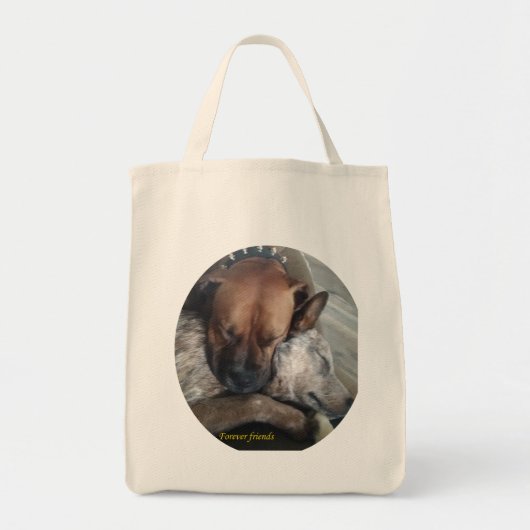 Vrienden voor het leven tote bag (Voorkant)