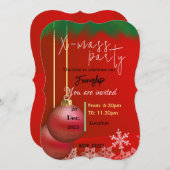 Vrienden voor Kerstmis Kaart (Voorkant / Achterkant)