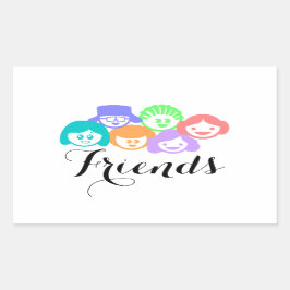 "Vrienden" Vriendschap,  Stickers