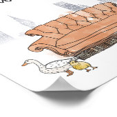 VRIENDEN™ | Vrijgezellenfeest lekkernijen Poster (Hoek)