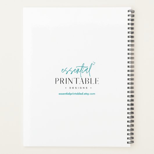 Vrienden vullen je leven met vreugde planner (Achterkant)