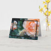 Vrienden Wenskaart 3 Kaart (Gele Bloem)