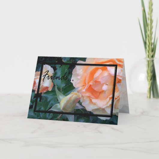 Vrienden Wenskaart 3 Kaart (Voorkant)