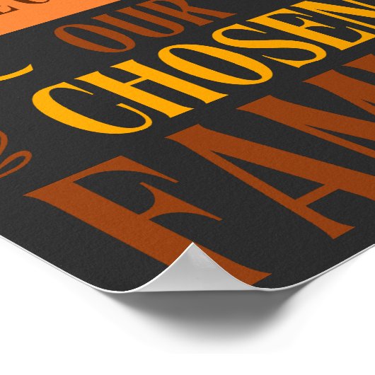 Vrienden worden onze favoriete dag poster (Hoek)