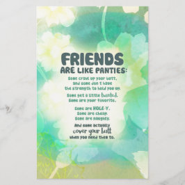 Vrienden zijn als Panties