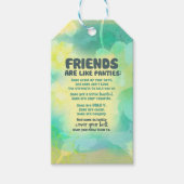 Vrienden zijn als Panties Cadeaulabel (Voorkant)